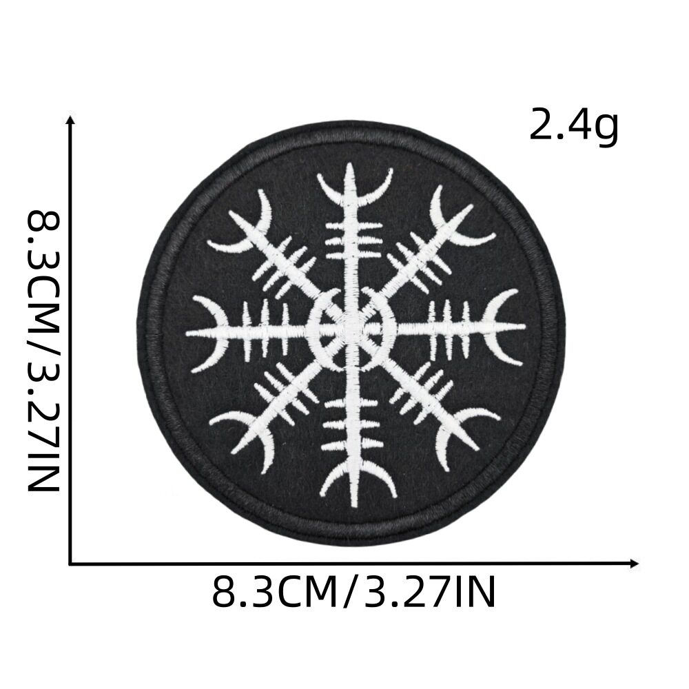 ブラック風景布貼り1 #