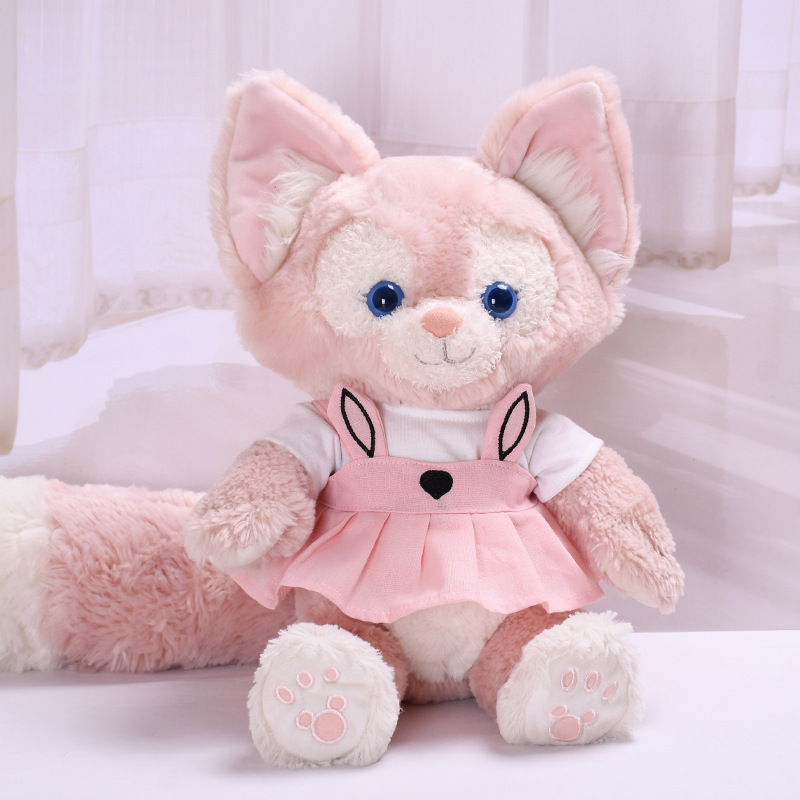 うさ耳ピンクスカート2点セット(ベビー服のみの販売、人形は含まれません)