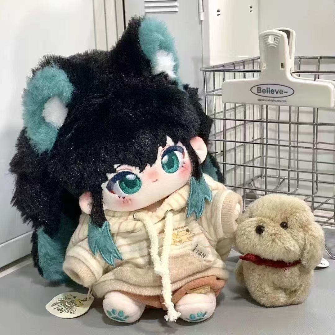 霞柱无一郎裸娃+腮红+随机衣服
