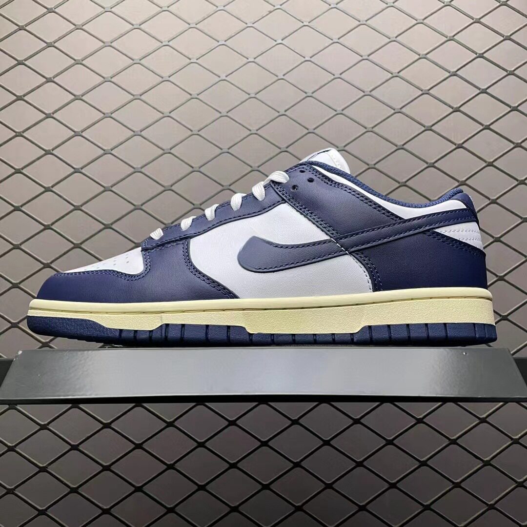DUNK ホワイト ダークブルー