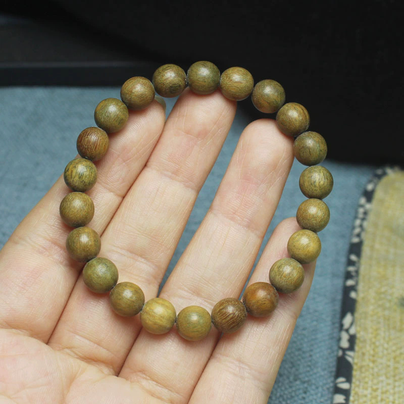緑白檀 8mm×22本 【スモールブレスレット 一周スタイル】