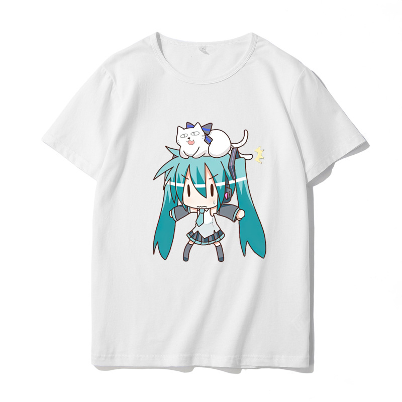 初音-ホワイトtシャツ11