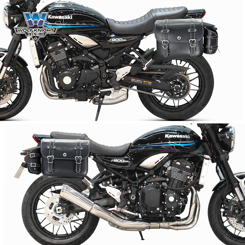 Z900rs-(左 + 右)(大型) レトロバッグ