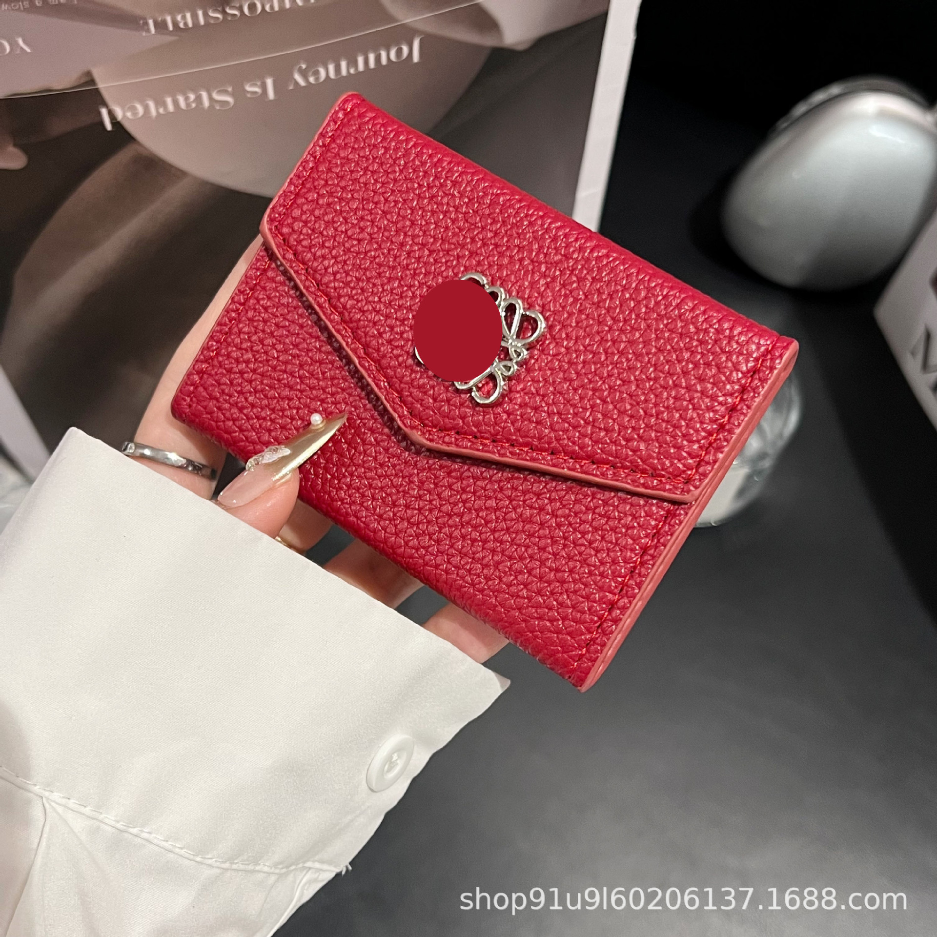 レッドペブルド ロエベ カード ホルダー