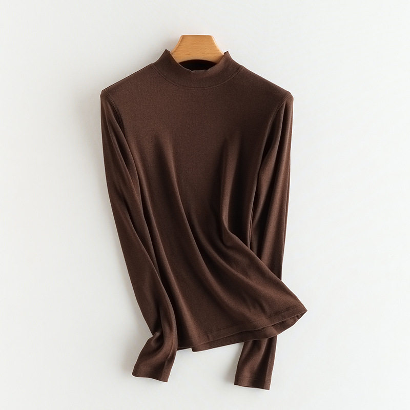 ハーフタートルネックコーヒー