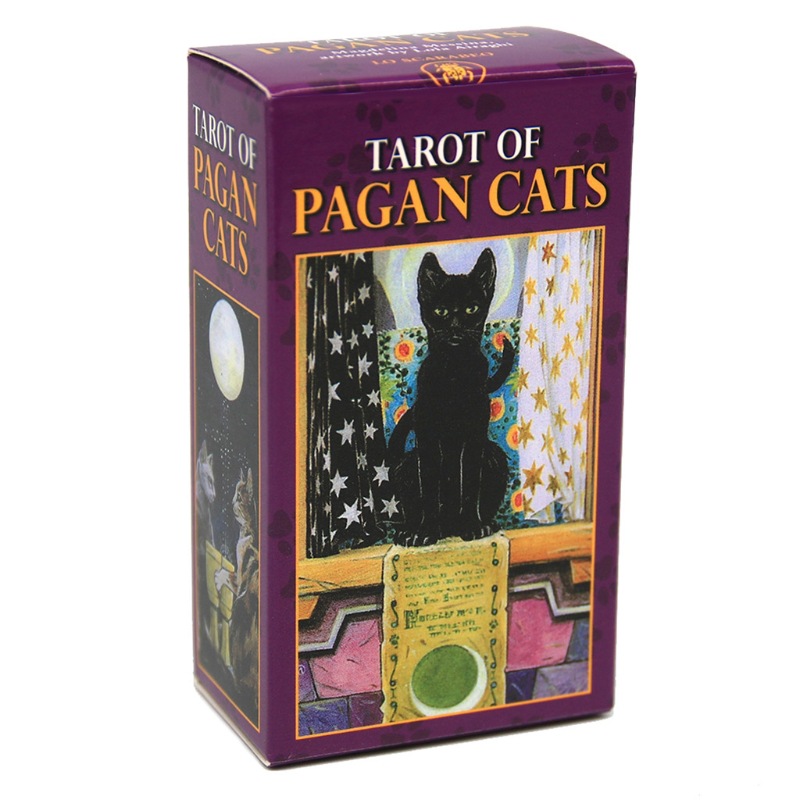 Tarot of pagan cats tarot cards異教徒猫タロットカード