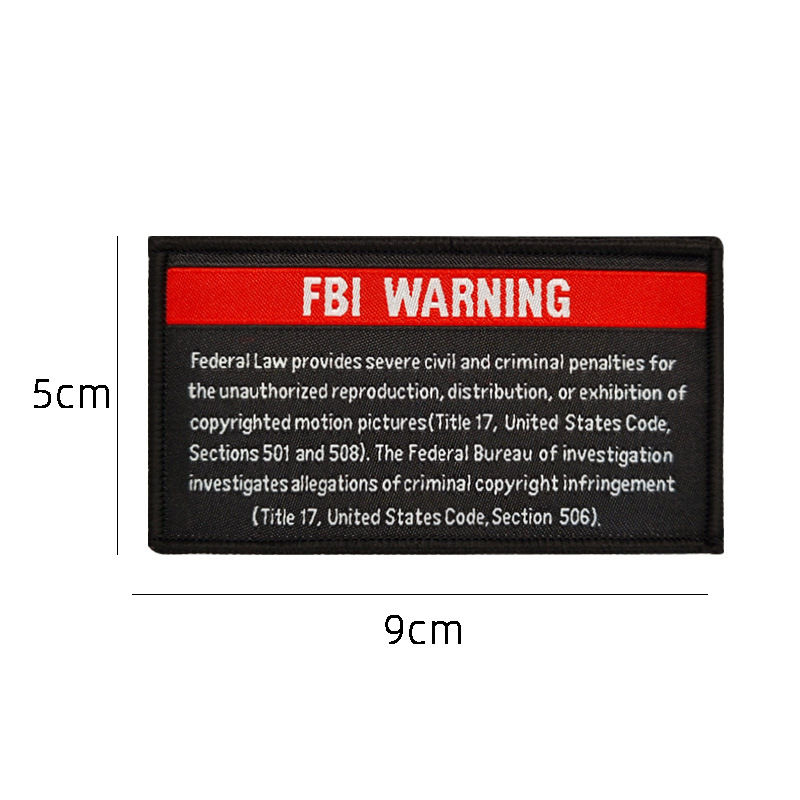 FBI WARNING