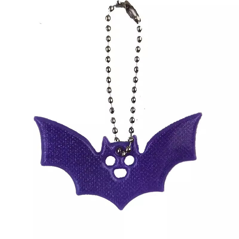 6x3.5cm * 紫 * 蛍光黄銀白橙黄紫 * PVC