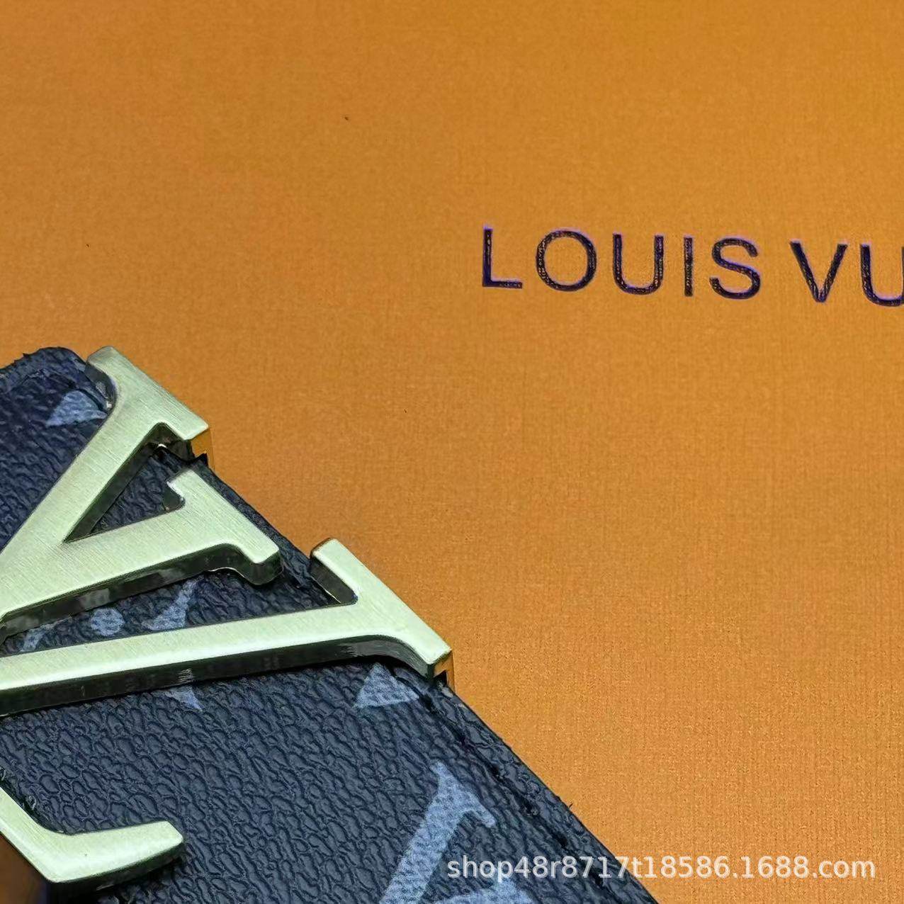 ブラックフラワーゴールドバックル