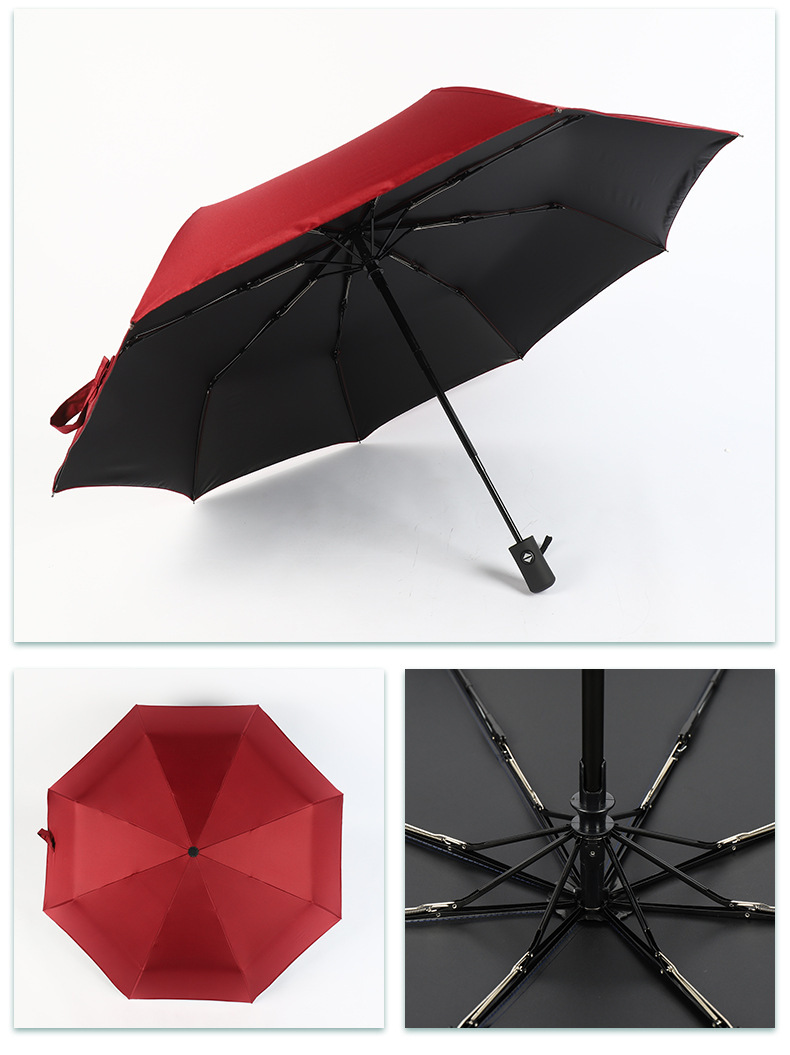 306ブラックブラックガムワインレッド