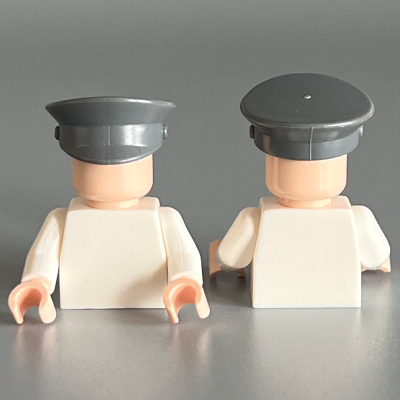 12895-ポリスハット ダークグレー