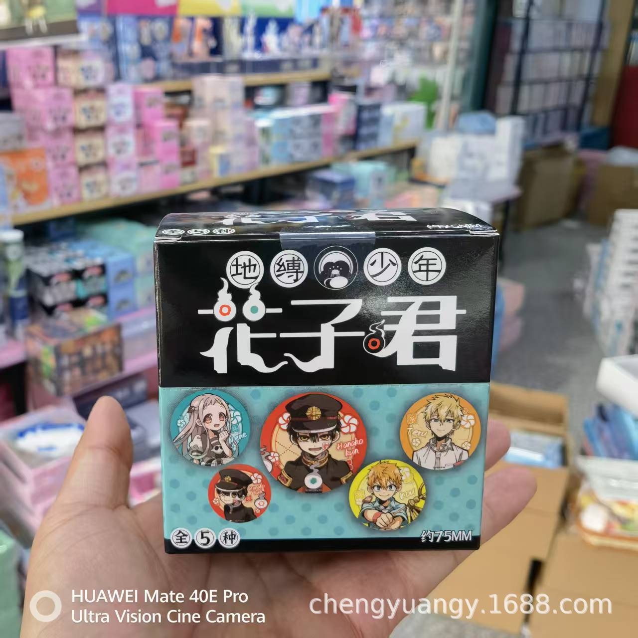 青箱【全5個入り】地縛少年花子くん バッジ ブラインドボックス