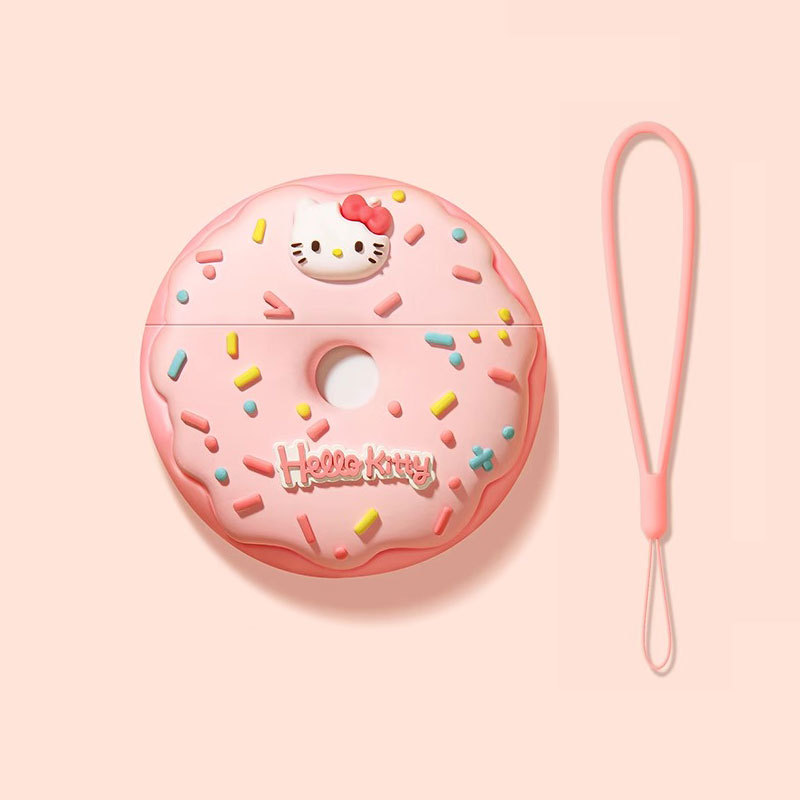 ドーナツ + ピンクの弾丸ストラップ