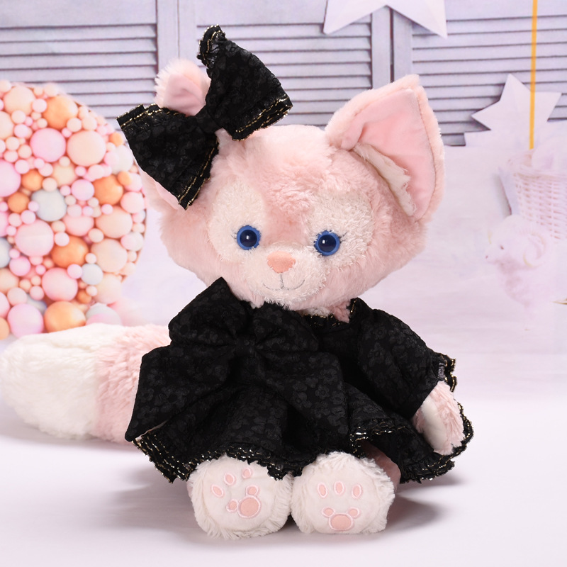 黒のイブニングドレス 3 点セット (ベビー服のみの販売、人形は含まれません)