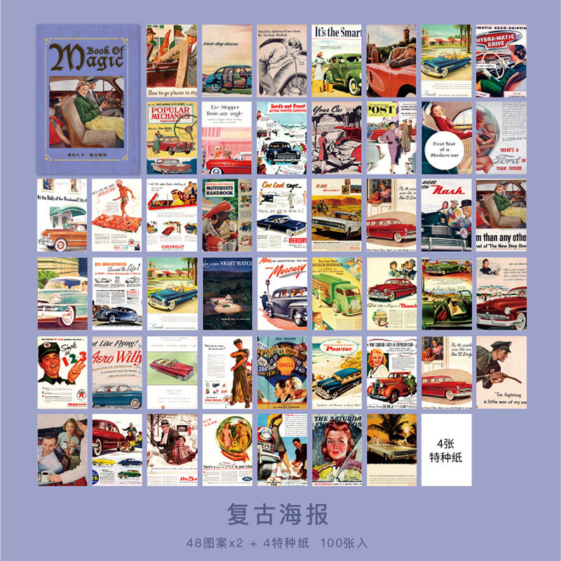 レトロなポスター