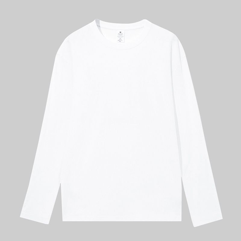 ボトム長袖T白薄手