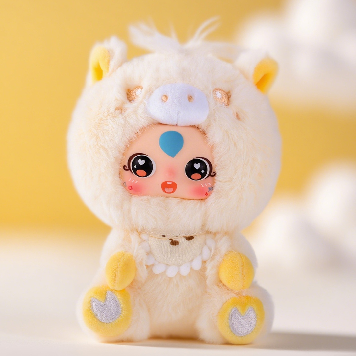 ポニーベイビー 15cm ベージュ 目が可動します