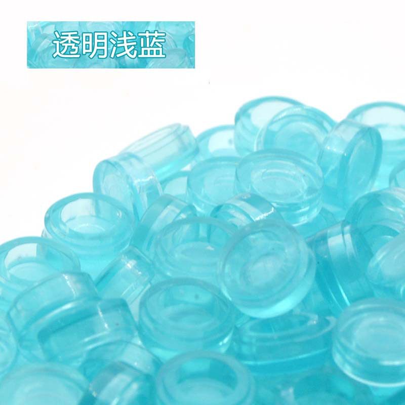 ディスク 1x1 透明ライトブルー 1000g