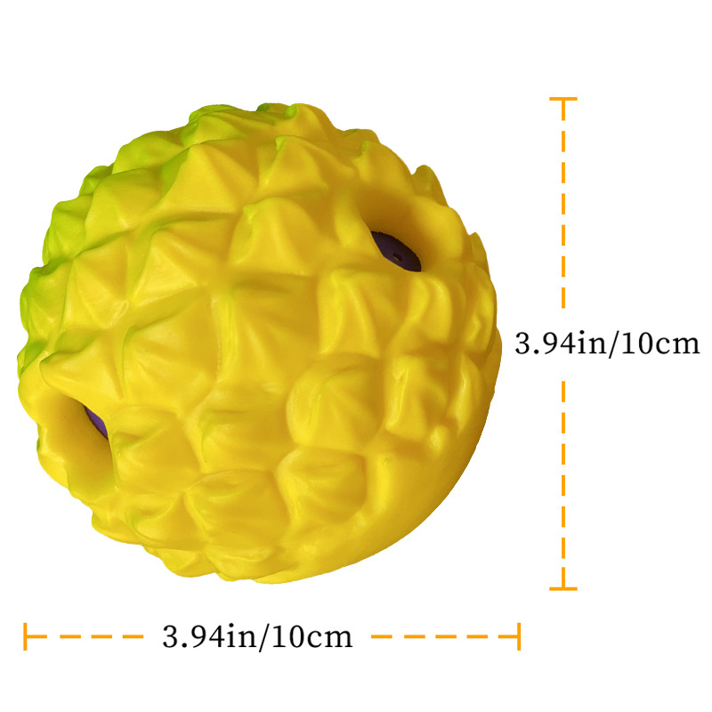 パイナップルボール 10CM (OPP 袋)/犬用 7.5-17.5kg 個