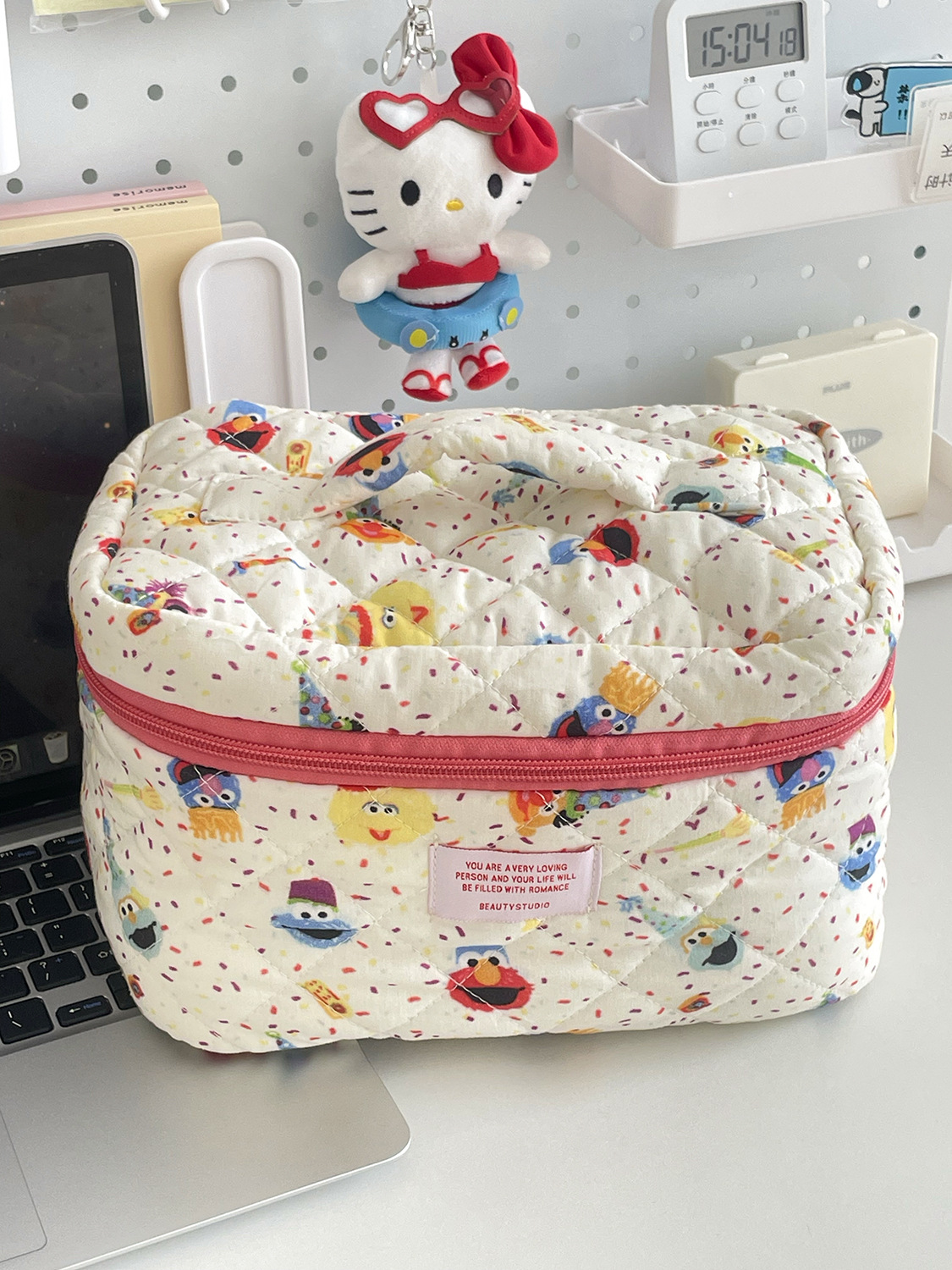 セサミストリート漫画【化粧ポーチ】