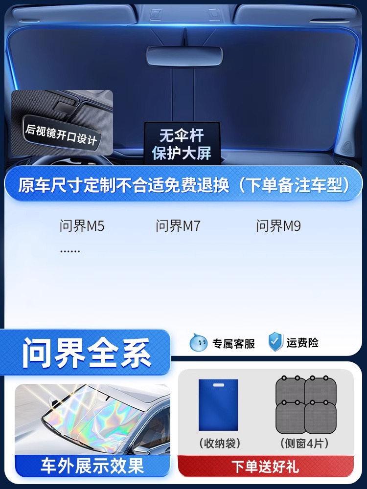 【世界への質問専用】レーザー+ビニール断熱材を4層重ねたトップ★サイドガード4枚付属