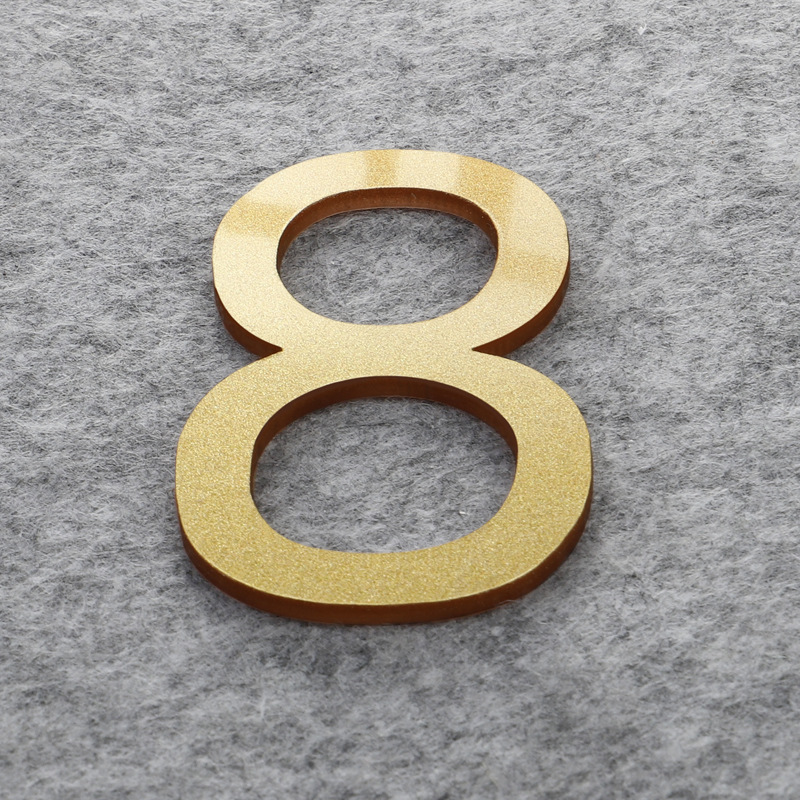 ブロンズゴールド【8】;5x3.3cm