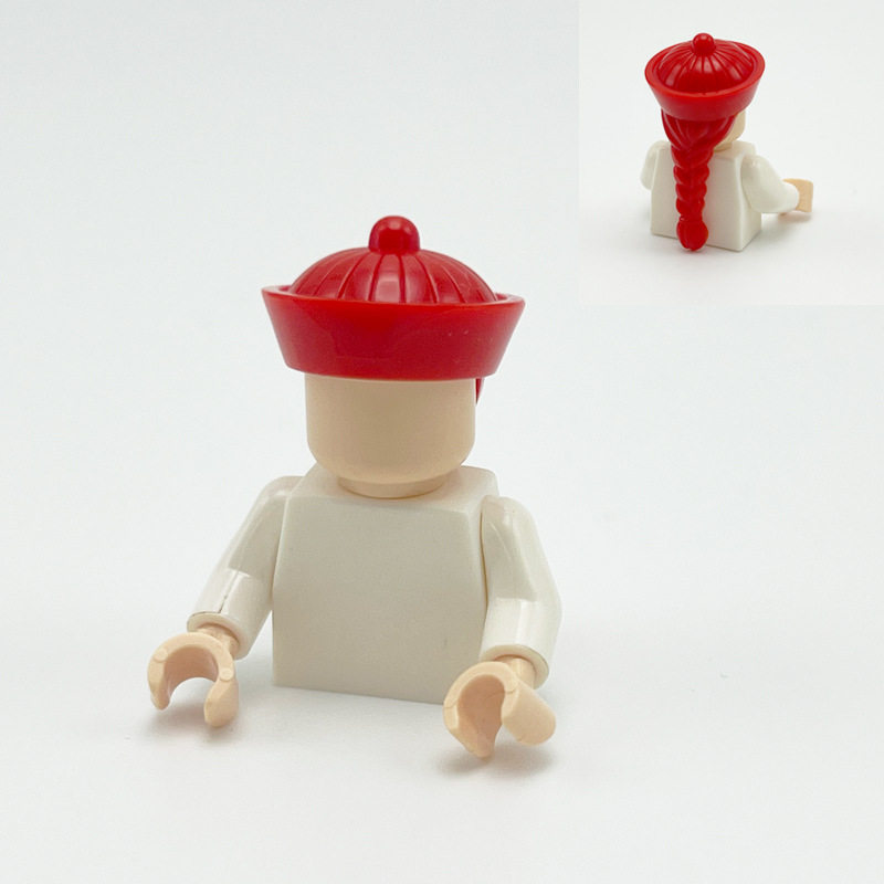 ゾンビハット/清朝ハットレッド