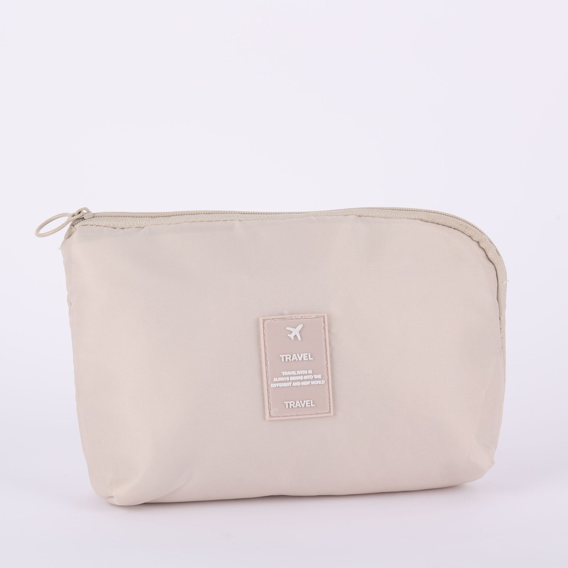 オフホワイトの収納袋