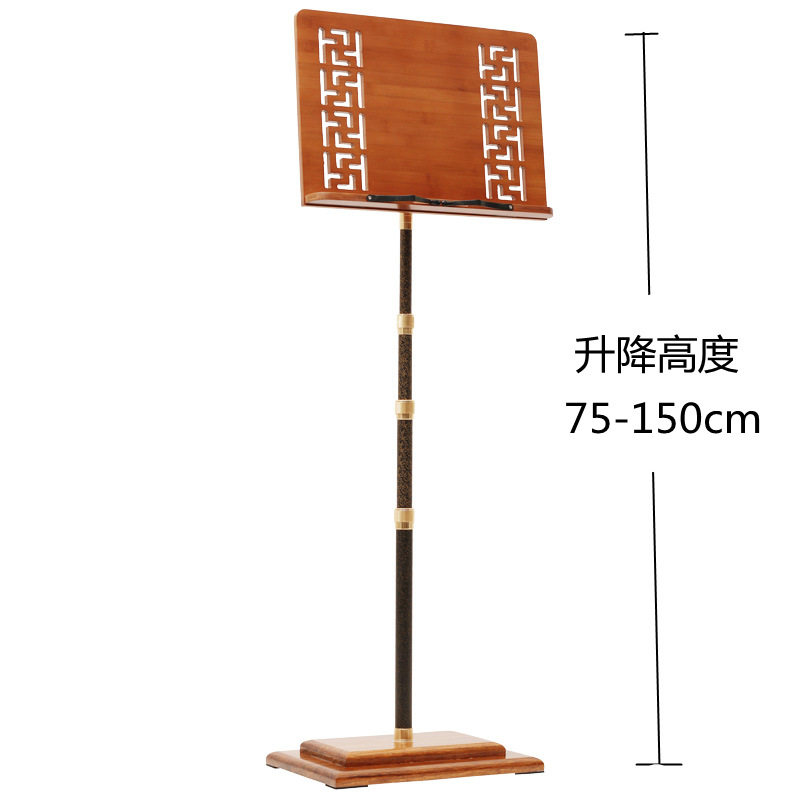 茶色の透かし彫り板-炭素棒【75-150cm】