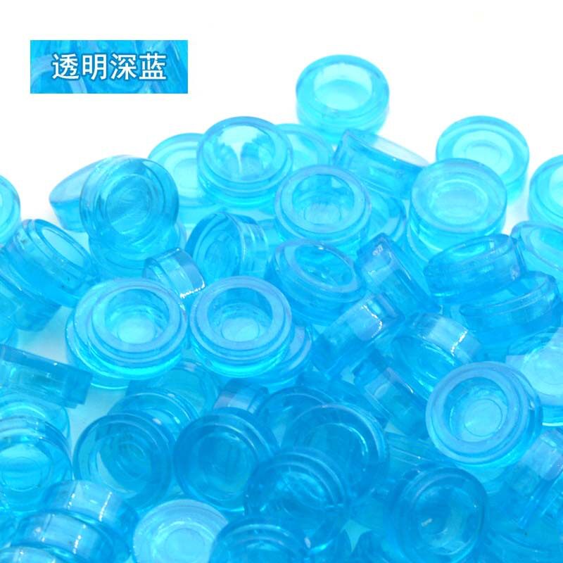 ディスク 1x1 透明ダークブルー 1000g