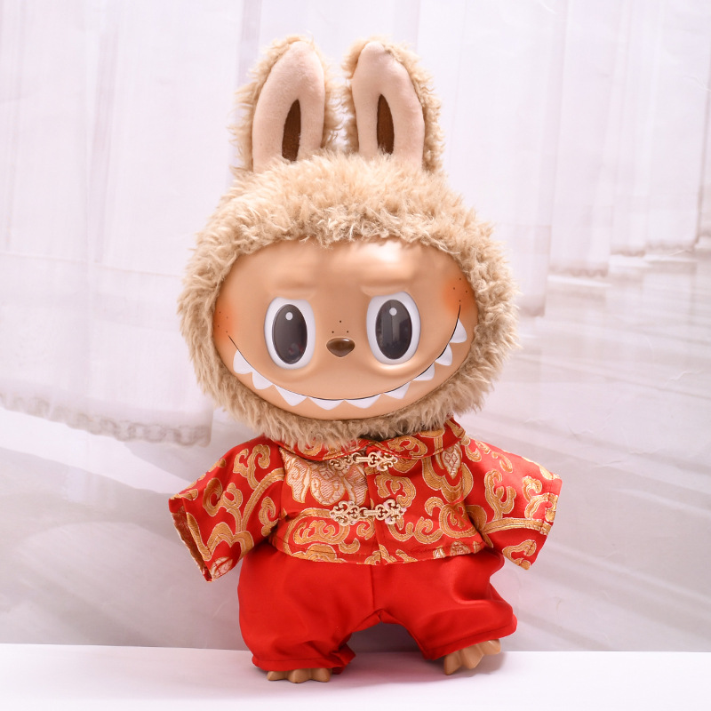 メンズ新年唐スーツスーツ L (ベビー服のみの販売、人形は含まれません)