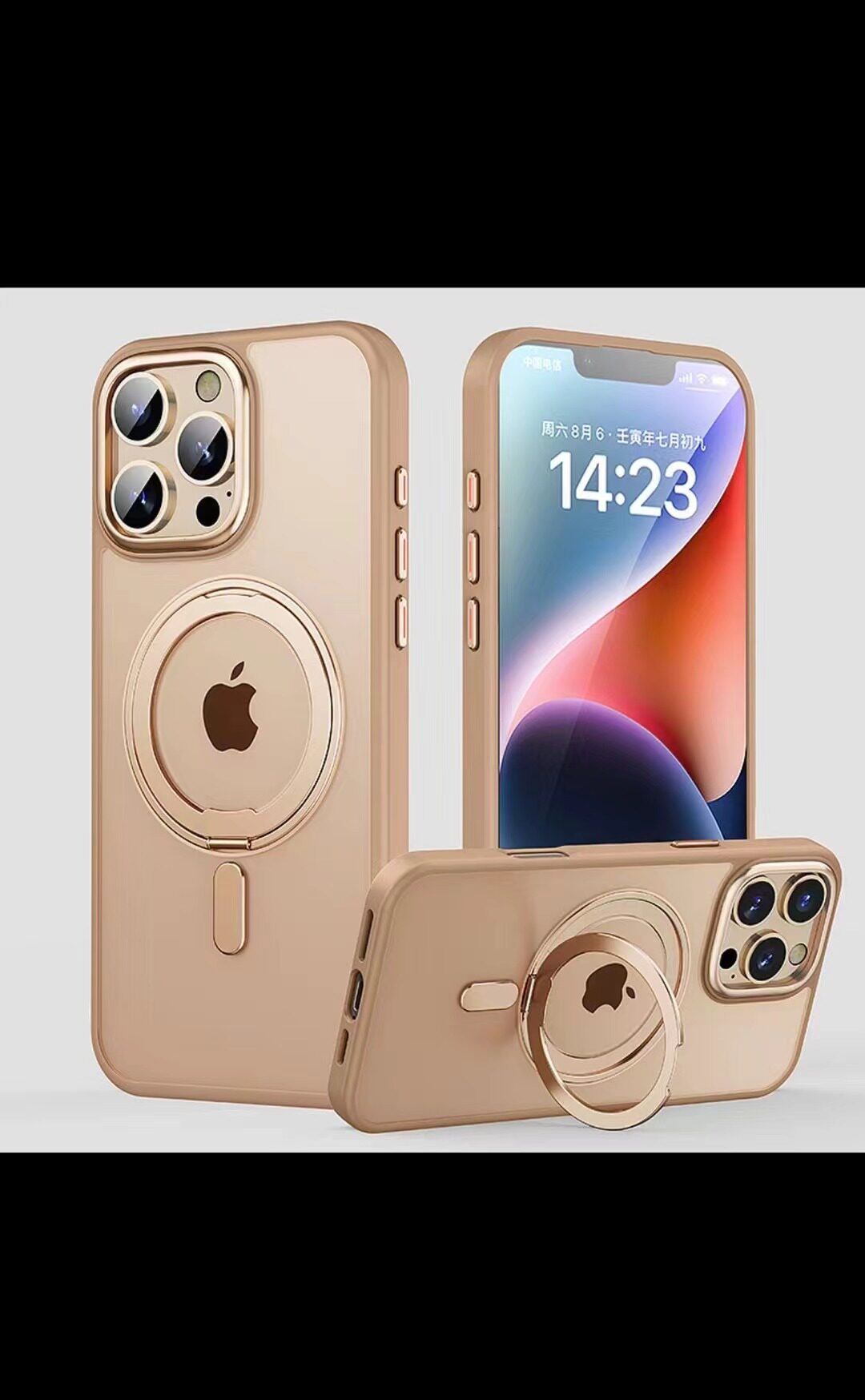 つや消しゴールド