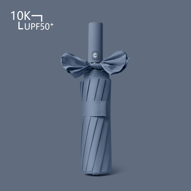 12骨黒ゴムスモッグブルー