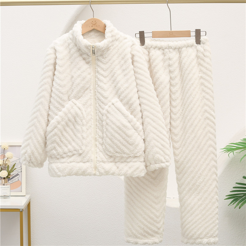 波状模様プラスベルベット乳白色オス