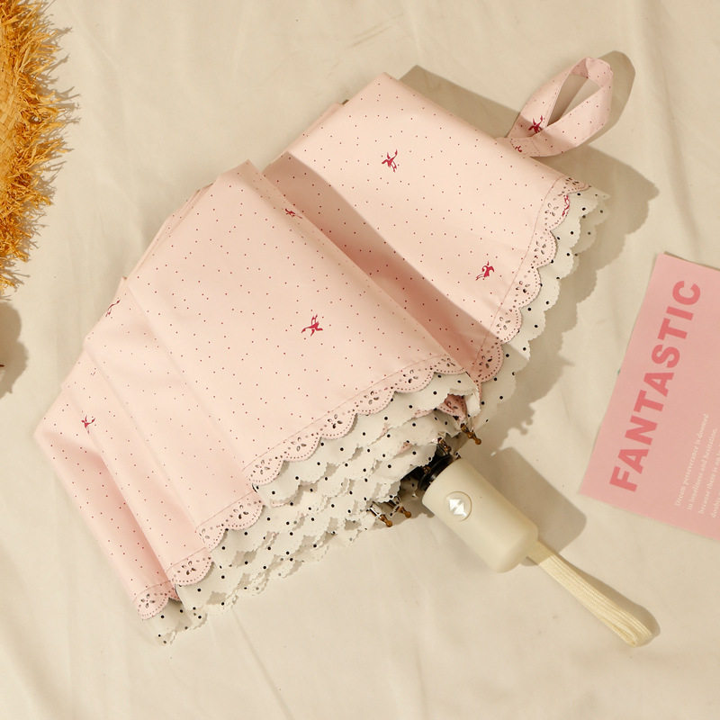 自動アップグレードされた小さなレースのピンク