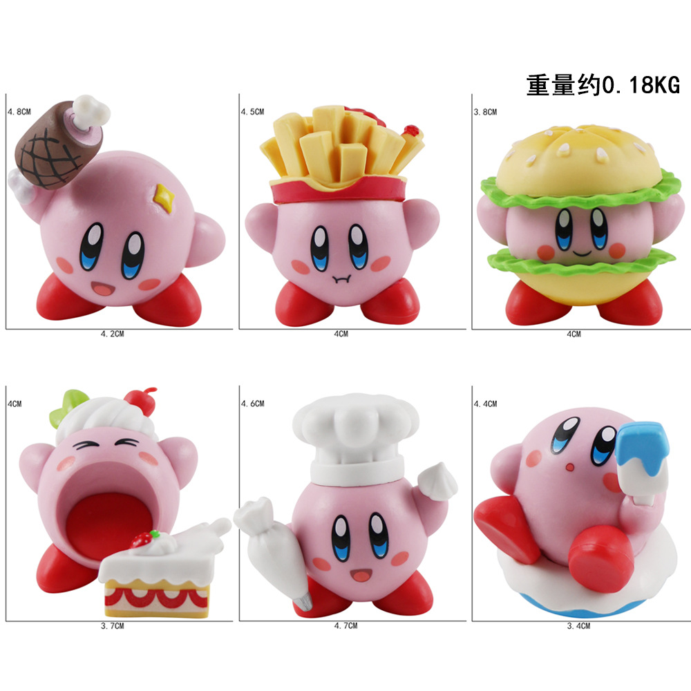 グルメ星のカービー6種類