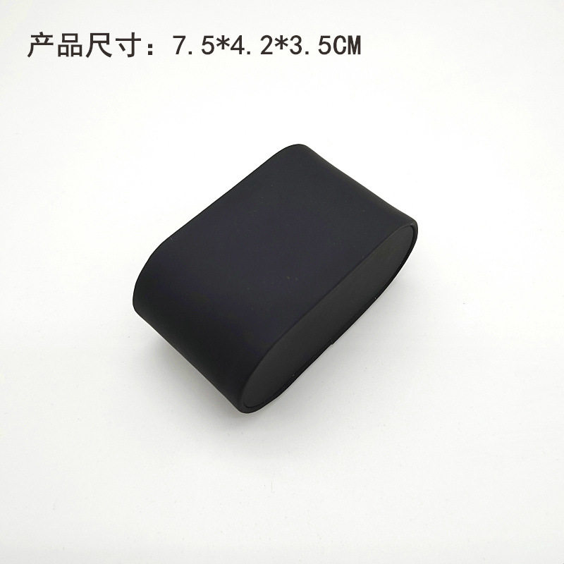 ブラケット PU 枕 (ブラック) 7.5*4.2*3.5CM; No. 1