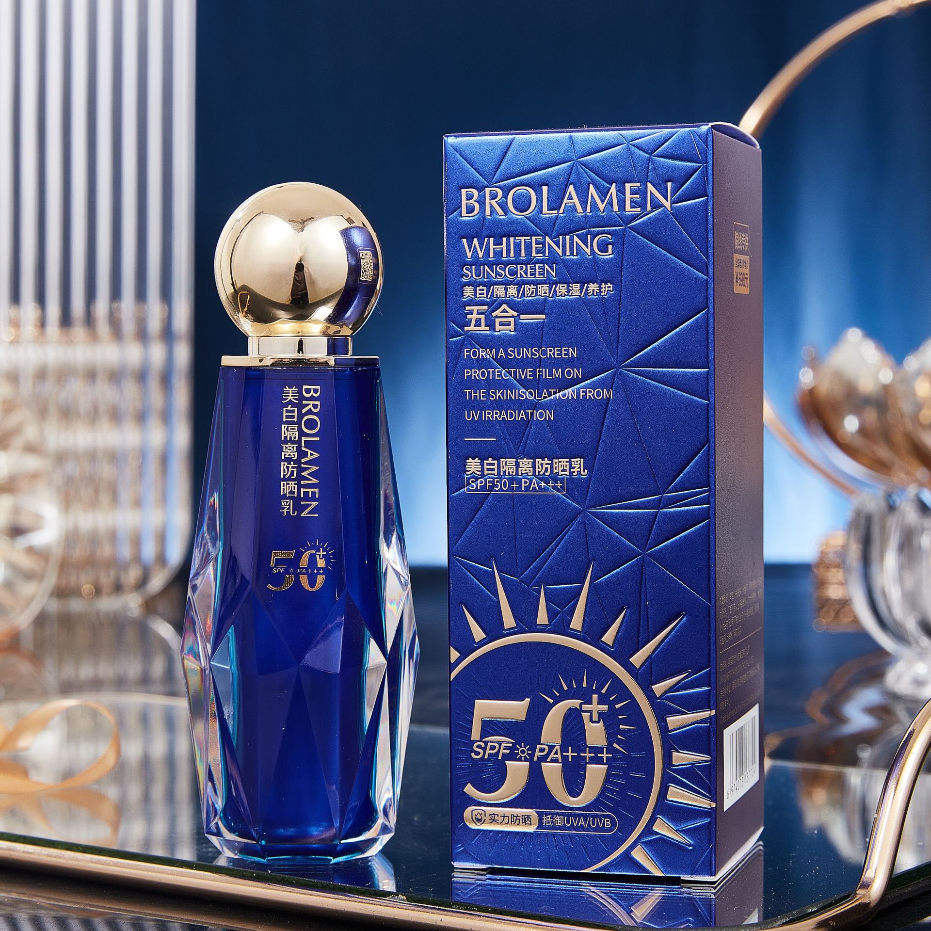 B772 アクリルブルーボトル