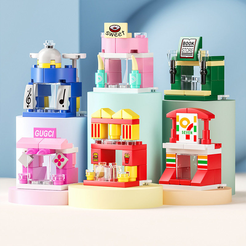 8612-4ミニストリートビュー6合1 137粒【袋入り】