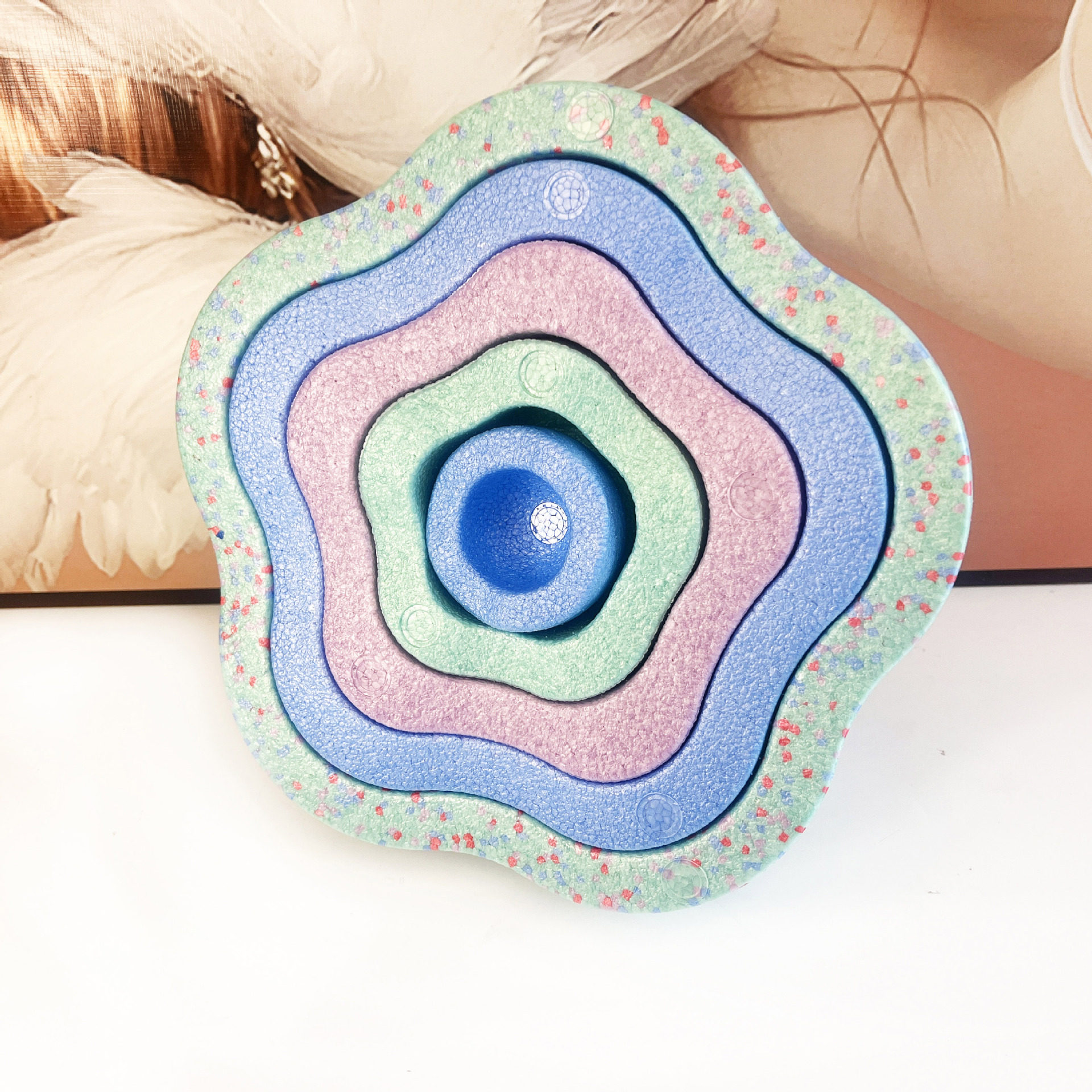 フラワーブルー 5点セット