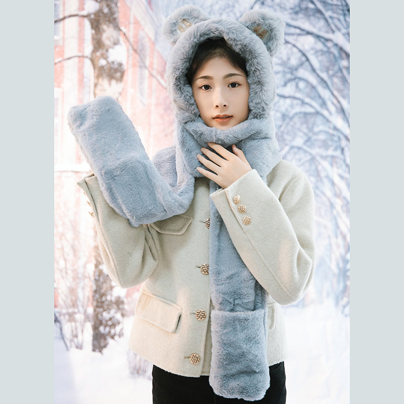 M刺绣成人-灰色