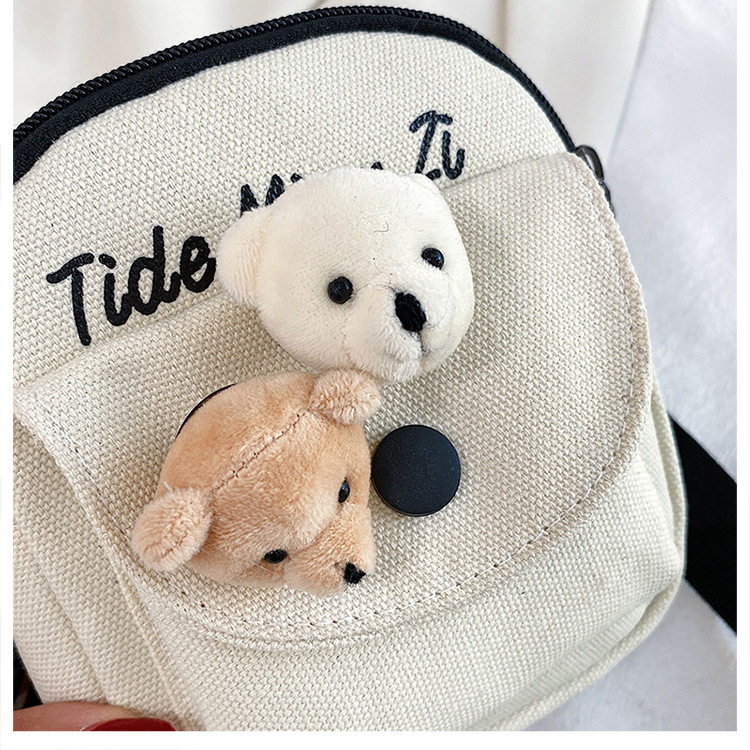 熊のブローチ2個