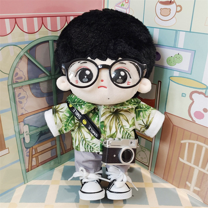 白いサンシャインビーチ6点セット/黒靴黒い目