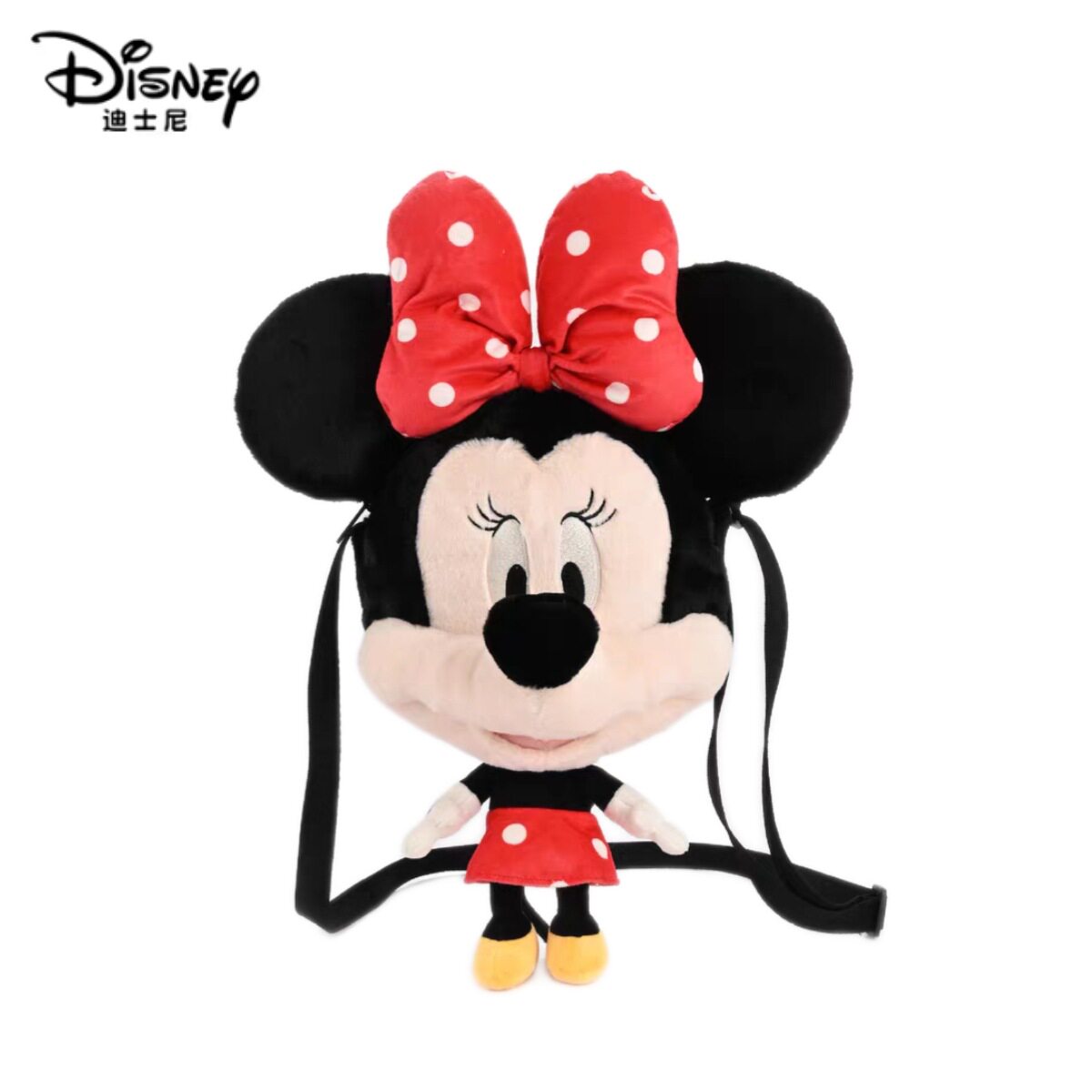 ディズニー ミニー キュートフェイス クロスボディバッグ 20*15*30cm