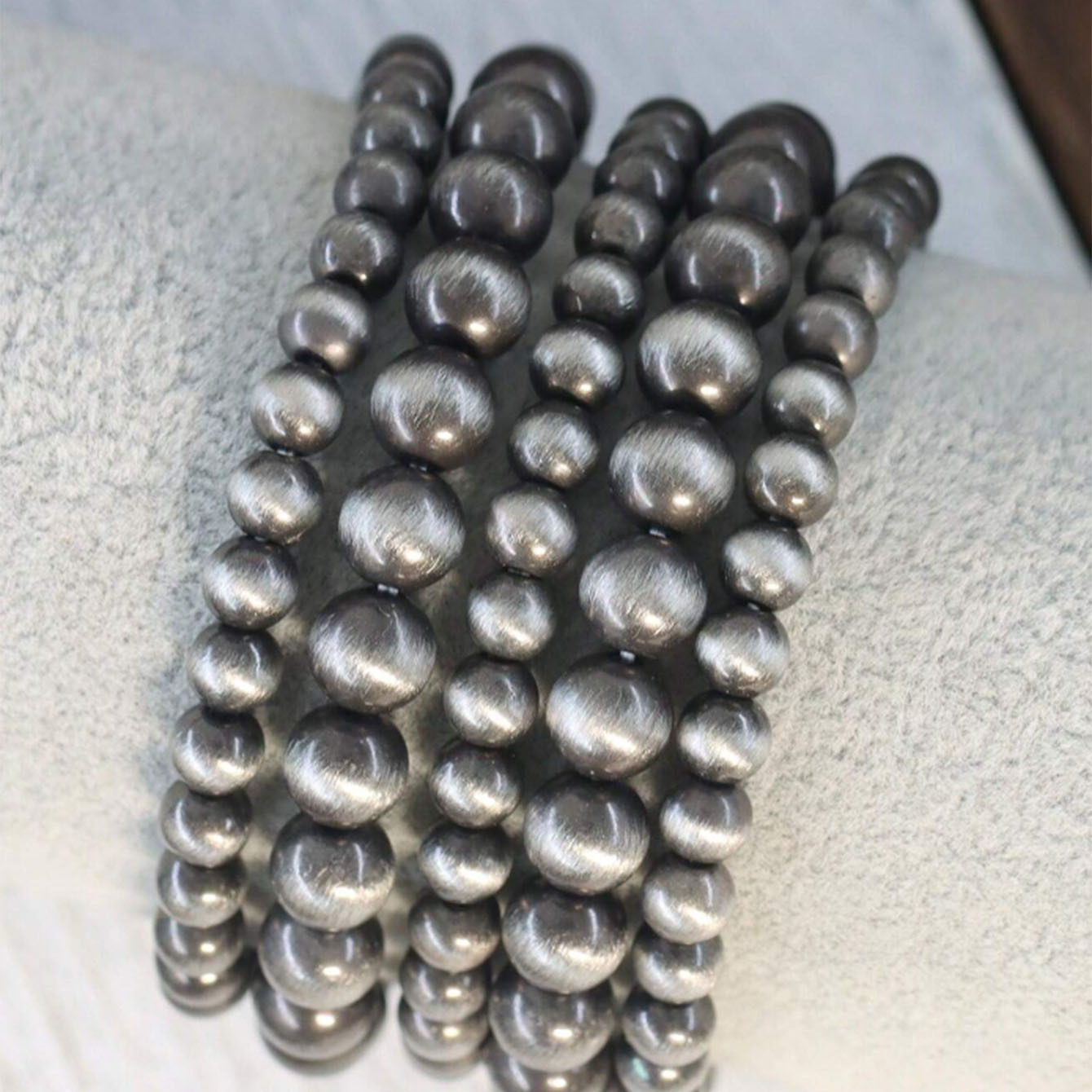 5つのキャッツアイブレスレット