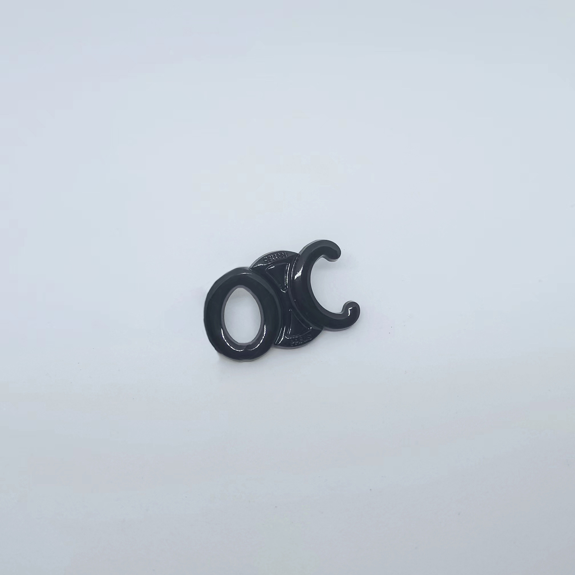 ブラック 30*21MM バッククリップ付き