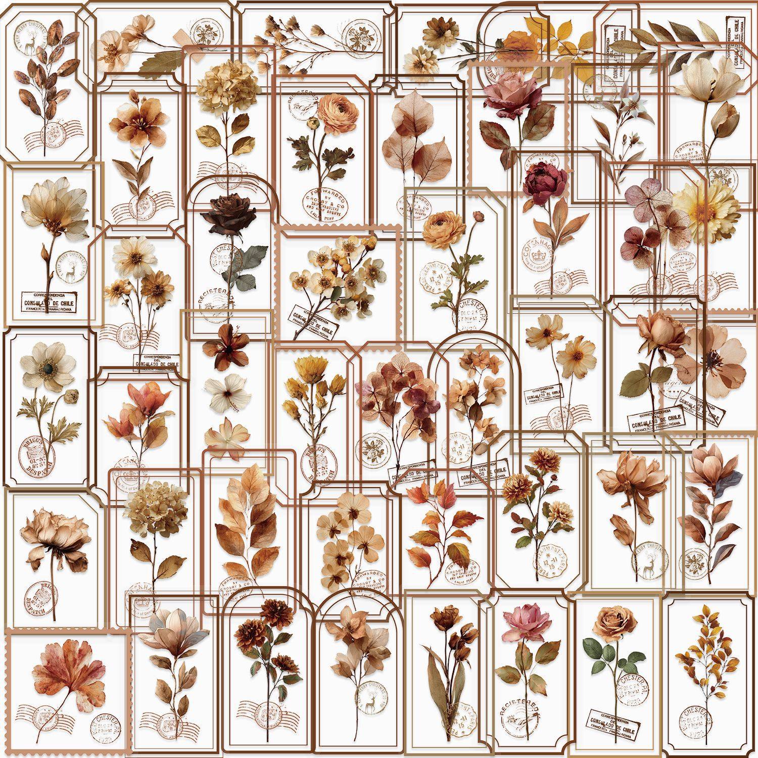 古紙50枚 花拾い SLP213