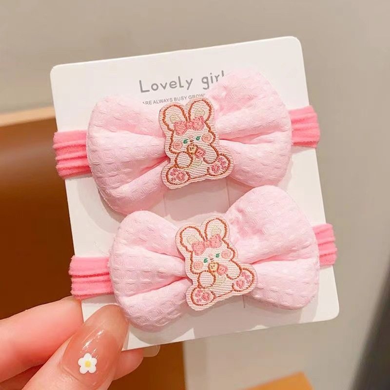 0145-2#ピンクのウサギのペア