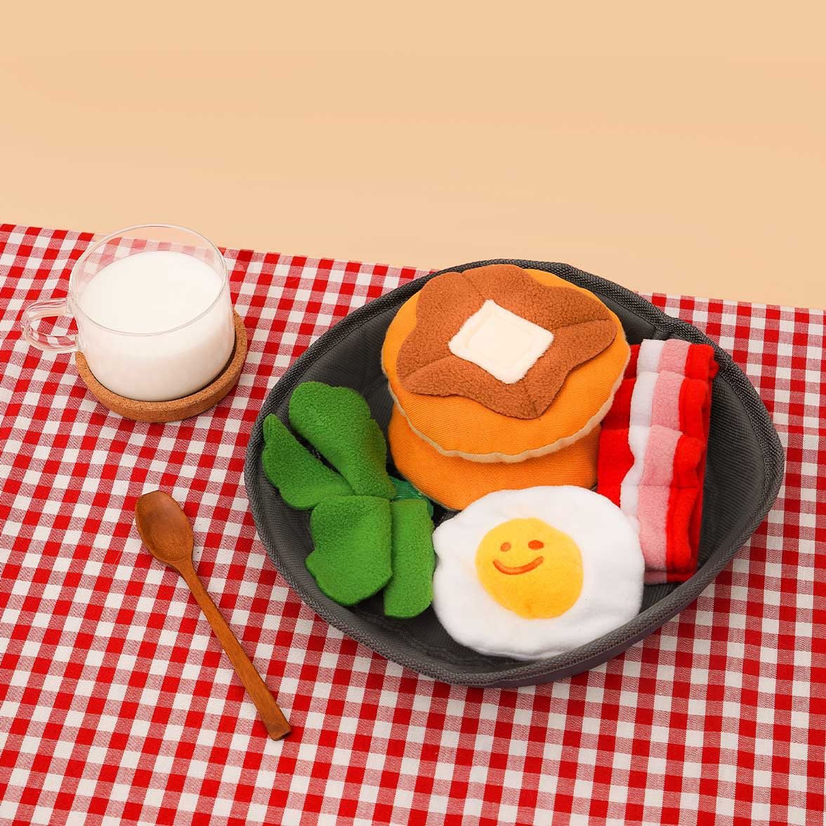 ベーコンの朝食