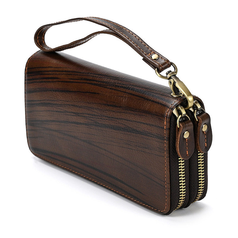 1008-オイルレザーコーヒー花柄